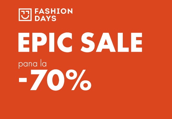 Epic Sale 70% reduceri Fashion Days