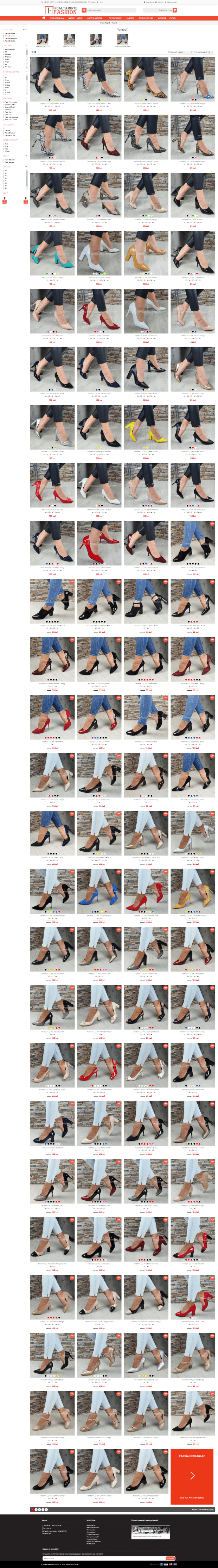 Încălțăminte Fashion | Lichidări de stoc - reduceri de preț până la -50% la sandale, pantofi damă, botine, cizme de piele 1