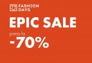 FASHION DAYS | Campania Epic Sale cu discounturi de pana la 70%