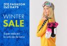 FASHION DAYS | Winter Sale cu reduceri semnificative la articolele de iarnă